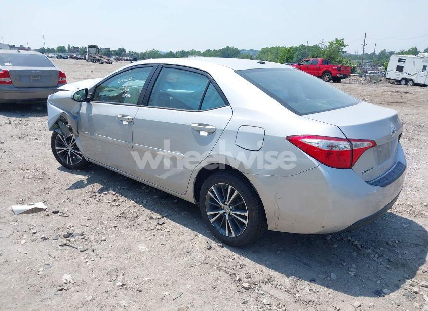 Photo 3 of 2016 Toyota Corolla LE PLUS (VIN 2T1BURHE0GC663487)