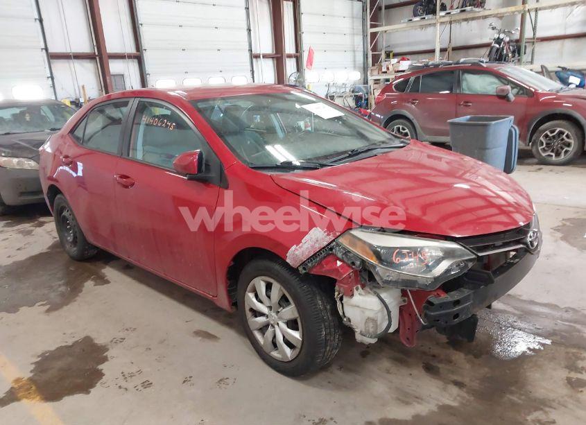 2016 Toyota Corolla LE (VIN 2T1BURHE0GC680192) main photo