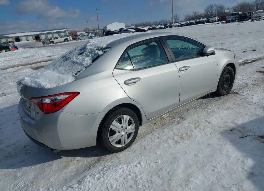 Photo 4 of 2016 Toyota Corolla LE (VIN 2T1BURHE0GC706922)