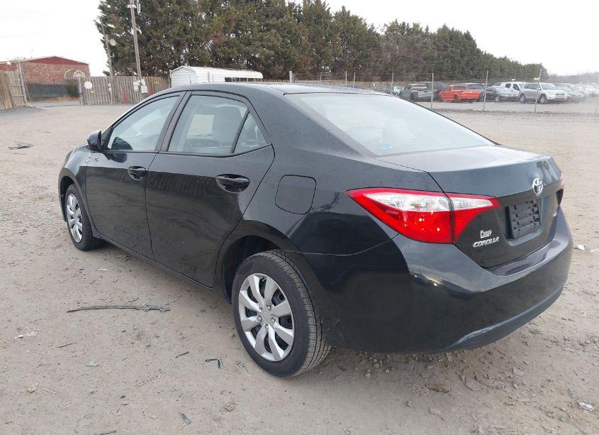Photo 3 of 2014 Toyota Corolla LE (VIN 2T1BURHE1EC001267)