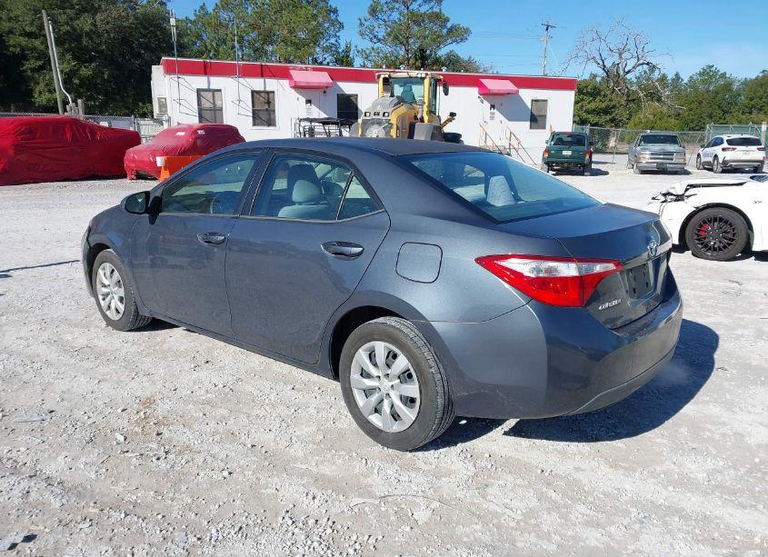 Photo 3 of 2014 Toyota Corolla LE (VIN 2T1BURHE1EC048427)