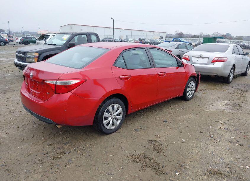Photo 4 of 2014 Toyota Corolla LE (VIN 2T1BURHE1EC113728)