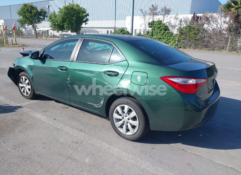 Photo 3 of 2014 Toyota Corolla LE (VIN 2T1BURHE1EC139360)