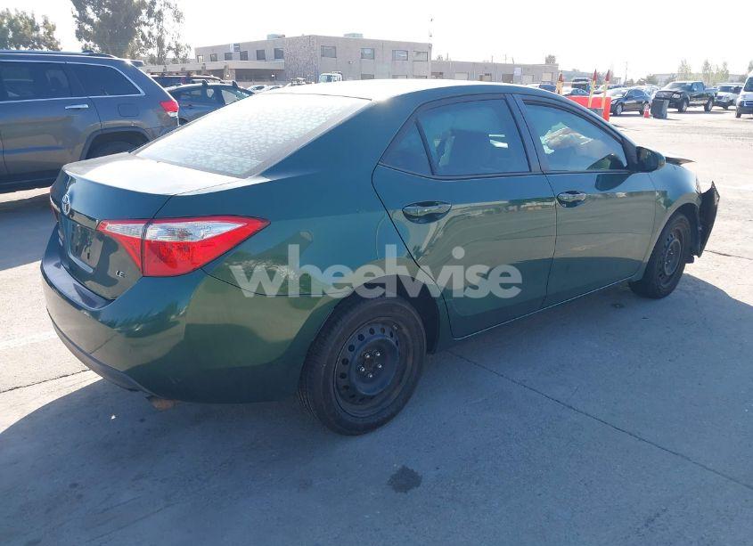 Photo 4 of 2014 Toyota Corolla LE (VIN 2T1BURHE1EC139360)