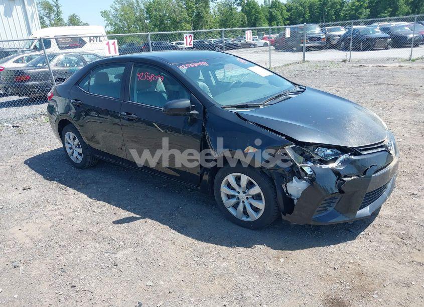 2015 Toyota Corolla LE (VIN 2T1BURHE1FC245888) main photo
