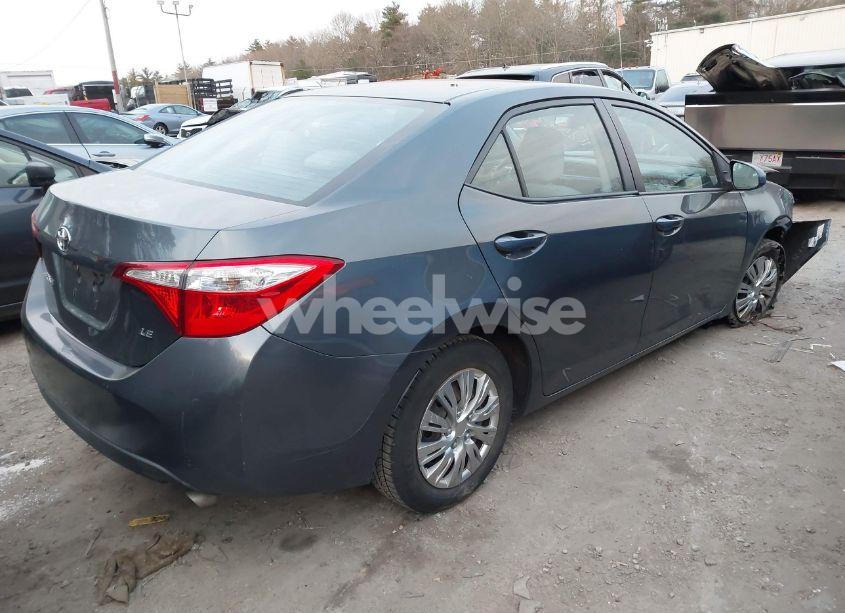 Photo 4 of 2015 Toyota Corolla LE (VIN 2T1BURHE1FC260553)