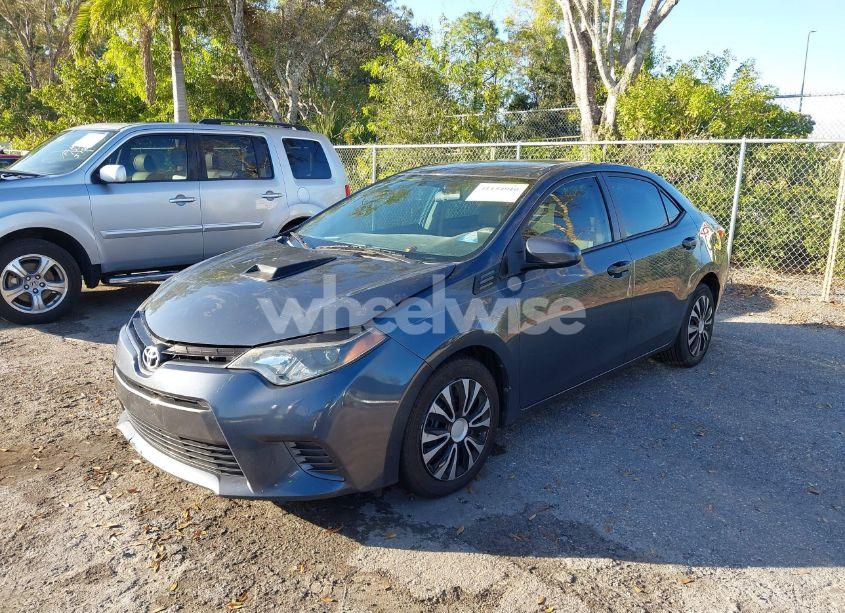 Photo 2 of 2015 Toyota Corolla LE (VIN 2T1BURHE1FC268846)