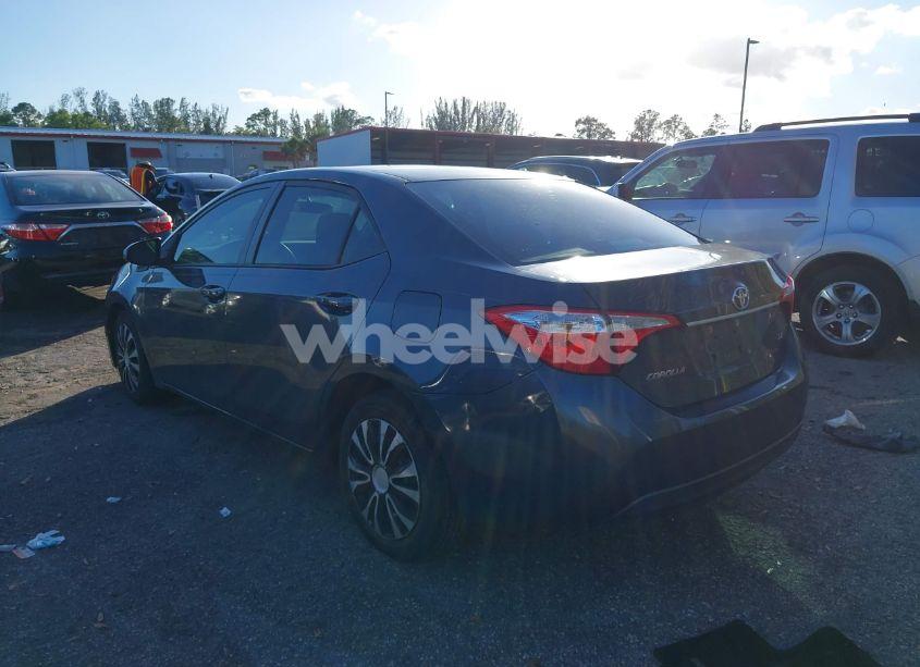 Photo 3 of 2015 Toyota Corolla LE (VIN 2T1BURHE1FC268846)