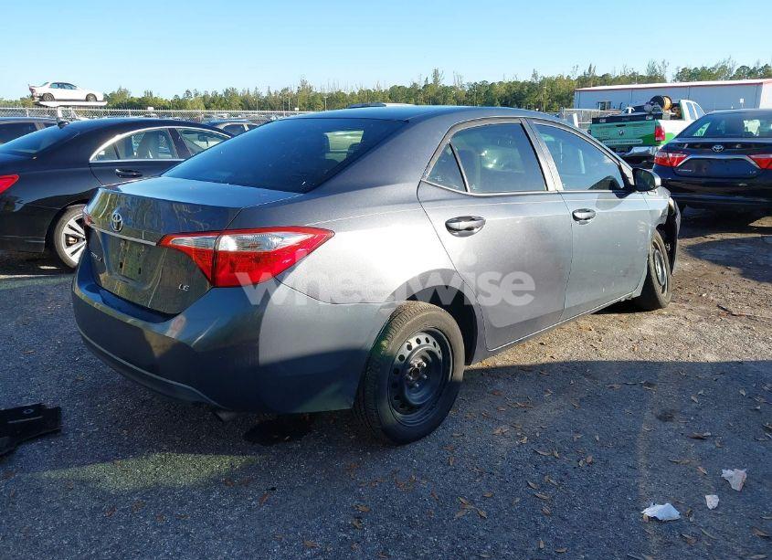 Photo 4 of 2015 Toyota Corolla LE (VIN 2T1BURHE1FC268846)