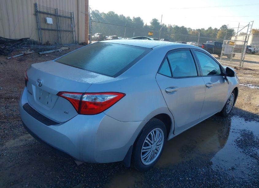 Photo 4 of 2015 Toyota Corolla LE (VIN 2T1BURHE1FC276297)