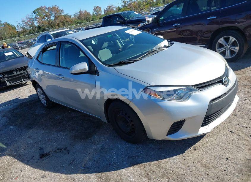 2015 Toyota Corolla L/LE/LE PLS/PRM/S/S PLS (VIN 2T1BURHE1FC292516) main photo