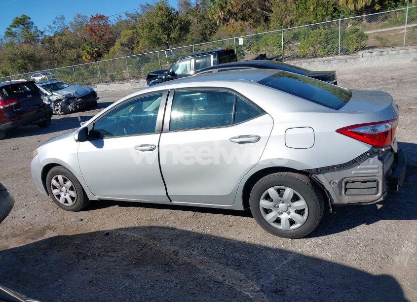 Photo 14 of 2015 Toyota Corolla L/LE/LE PLS/PRM/S/S PLS (VIN 2T1BURHE1FC292516)