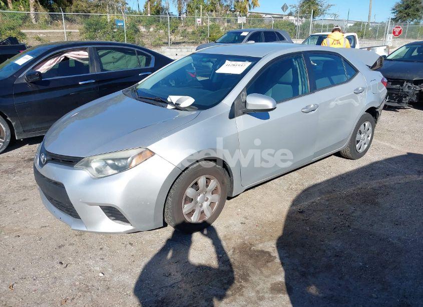 Photo 2 of 2015 Toyota Corolla L/LE/LE PLS/PRM/S/S PLS (VIN 2T1BURHE1FC292516)