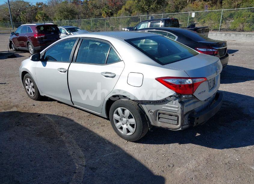 Photo 3 of 2015 Toyota Corolla L/LE/LE PLS/PRM/S/S PLS (VIN 2T1BURHE1FC292516)