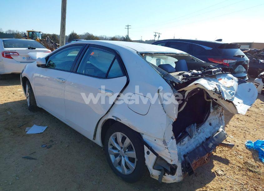 Photo 3 of 2015 Toyota Corolla LE (VIN 2T1BURHE1FC324543)