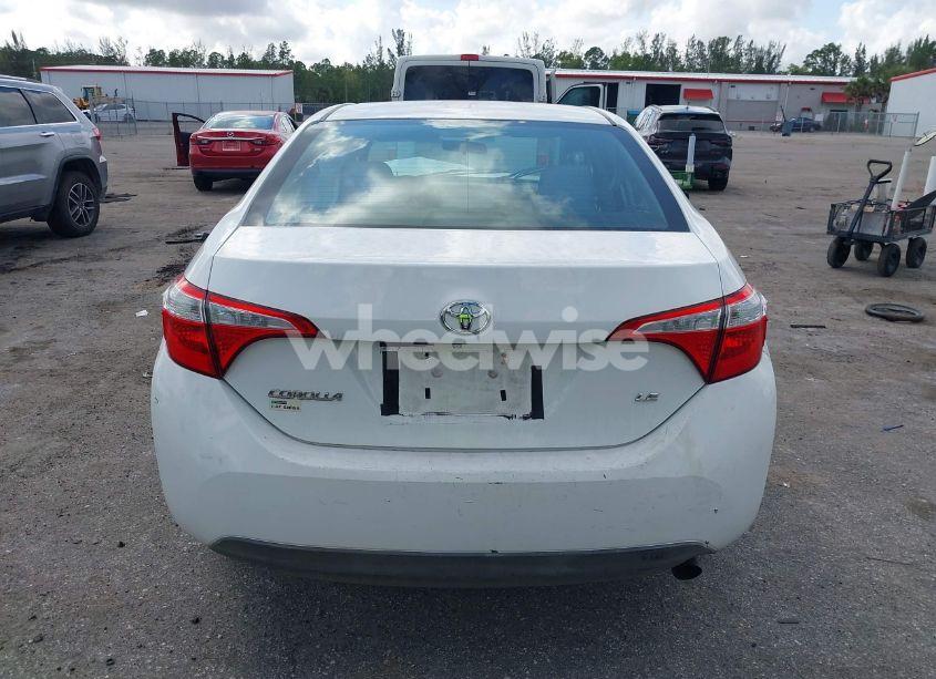 Photo 16 of 2015 Toyota Corolla LE (VIN 2T1BURHE1FC341603)