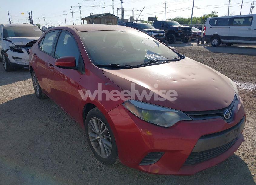 2015 Toyota Corolla LE (VIN 2T1BURHE1FC342556) main photo