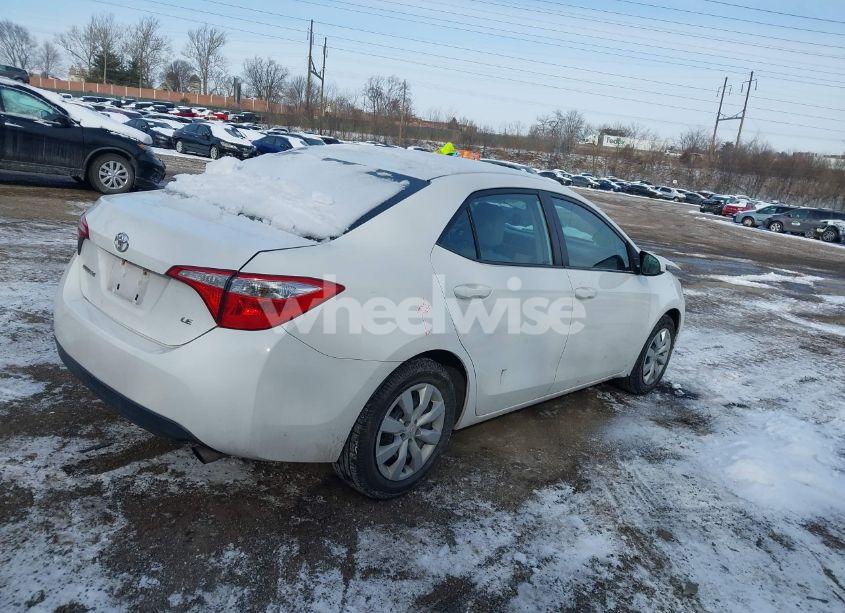 Photo 4 of 2015 Toyota Corolla LE (VIN 2T1BURHE1FC350592)