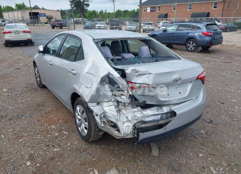 Photo 3 of 2015 Toyota Corolla LE (VIN 2T1BURHE1FC367845)