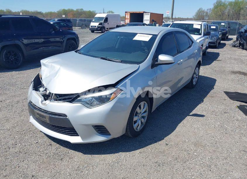 Photo 2 of 2015 Toyota Corolla LE (VIN 2T1BURHE1FC389229)
