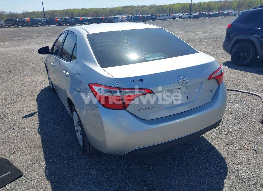 Photo 3 of 2015 Toyota Corolla LE (VIN 2T1BURHE1FC389229)