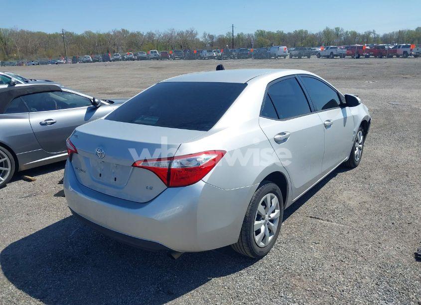 Photo 4 of 2015 Toyota Corolla LE (VIN 2T1BURHE1FC389229)