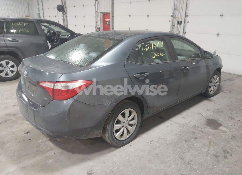 Photo 4 of 2015 Toyota Corolla LE (VIN 2T1BURHE1FC409463)