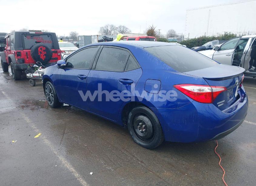 Photo 3 of 2015 Toyota Corolla S PLUS (VIN 2T1BURHE1FC426814)