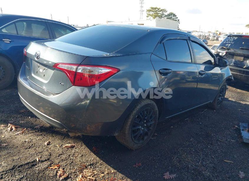 Photo 4 of 2015 Toyota Corolla LE (VIN 2T1BURHE1FC442981)
