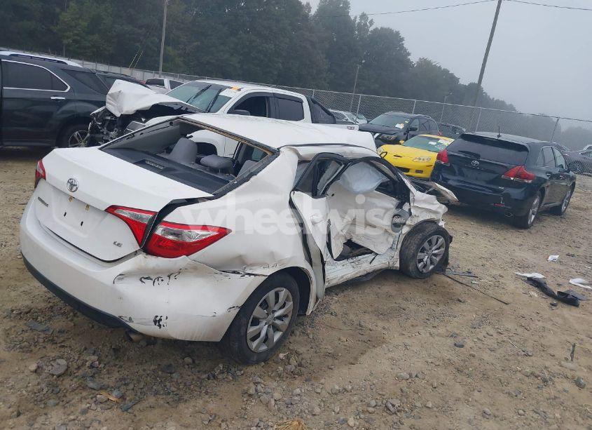 Photo 4 of 2015 Toyota Corolla LE (VIN 2T1BURHE1FC477391)