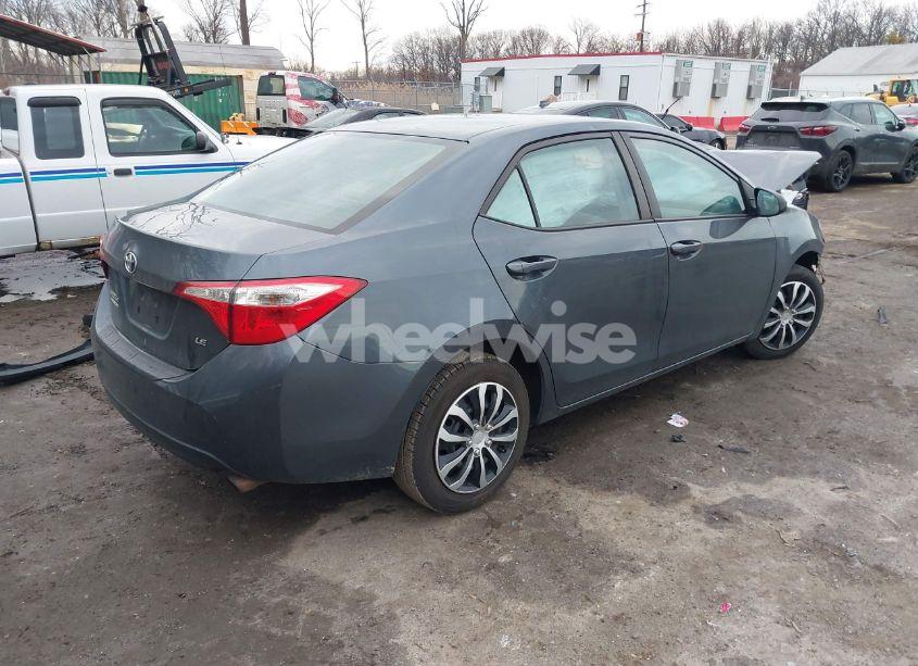 Photo 4 of 2016 Toyota Corolla LE (VIN 2T1BURHE1GC602181)