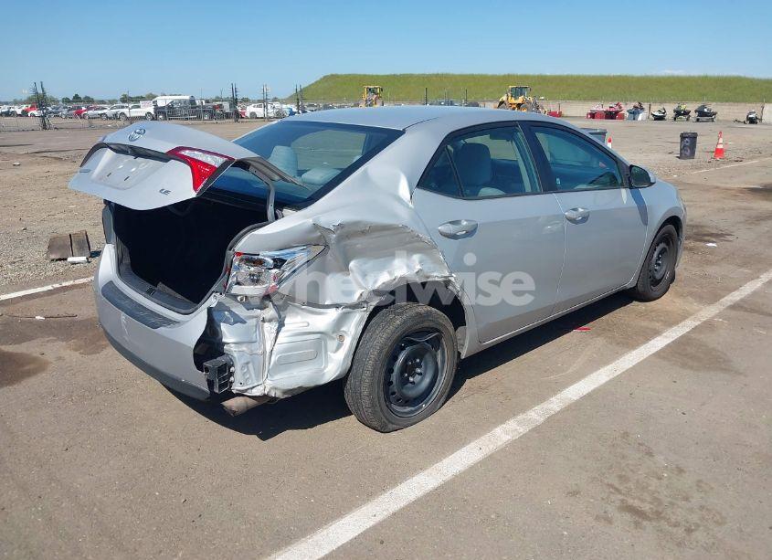 Photo 4 of 2016 Toyota Corolla LE (VIN 2T1BURHE1GC637335)
