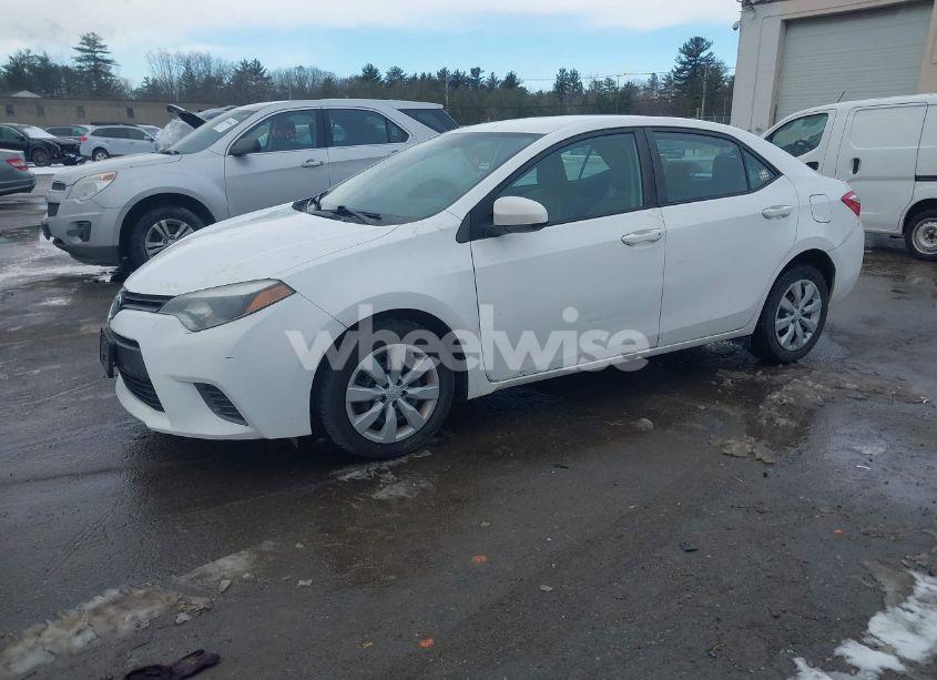 Photo 2 of 2016 Toyota Corolla LE (VIN 2T1BURHE1GC646620)