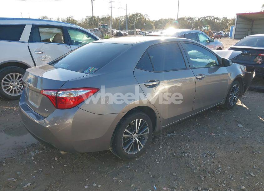 Photo 4 of 2016 Toyota Corolla LE PLUS (VIN 2T1BURHE1GC662798)