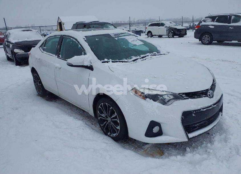 2016 Toyota Corolla L/LE/LE PLS/PRM/S/S PLS (VIN 2T1BURHE1GC706430) main photo