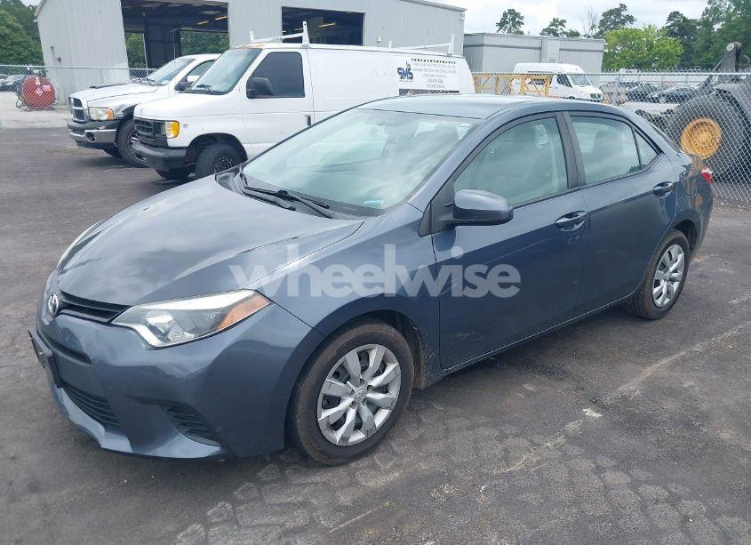 Photo 2 of 2014 Toyota Corolla LE (VIN 2T1BURHE2EC052325)