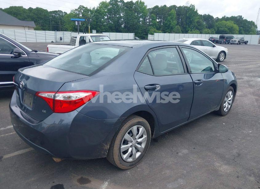 Photo 4 of 2014 Toyota Corolla LE (VIN 2T1BURHE2EC052325)