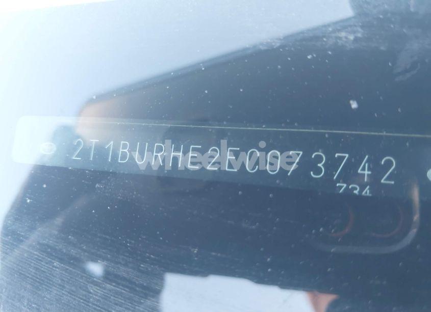 Photo 9 of 2014 Toyota Corolla LE PLUS (VIN 2T1BURHE2EC073742)