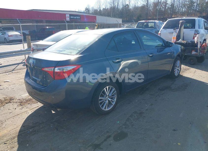 Photo 4 of 2014 Toyota Corolla LE PREMIUM (VIN 2T1BURHE2EC145328)