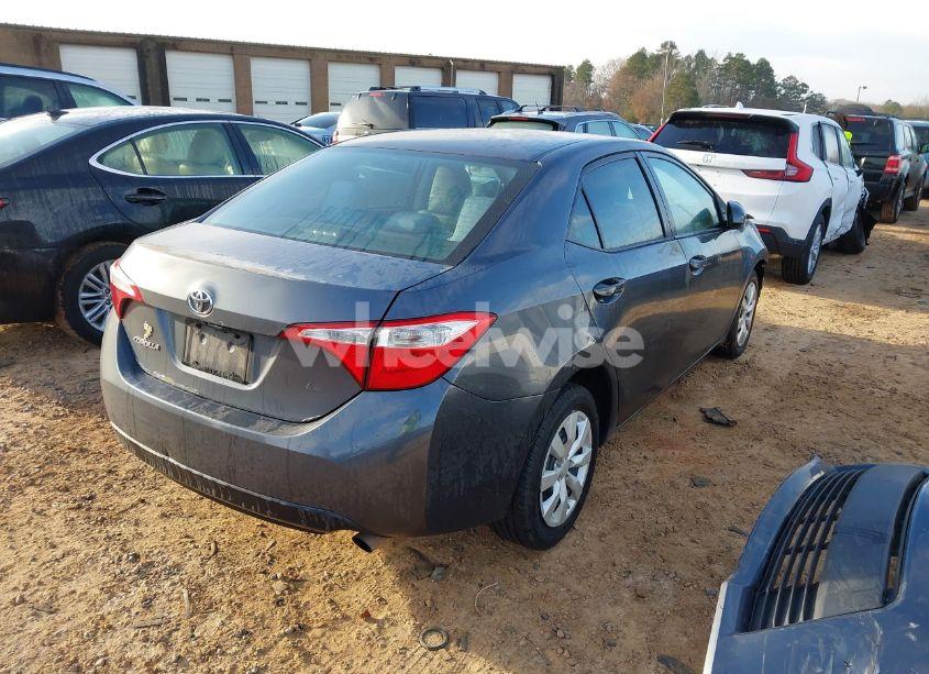 Photo 4 of 2014 Toyota Corolla LE (VIN 2T1BURHE2EC145877)