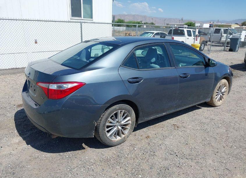 Photo 4 of 2014 Toyota Corolla LE (VIN 2T1BURHE2EC200649)