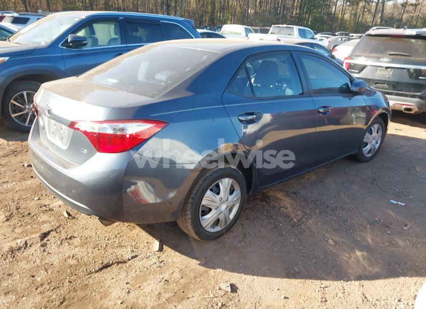 Photo 4 of 2014 Toyota Corolla LE (VIN 2T1BURHE2EC228726)