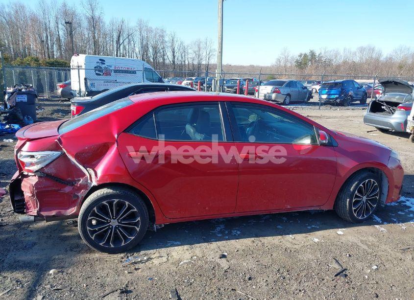 Photo 14 of 2015 Toyota Corolla S PLUS (VIN 2T1BURHE2FC234642)
