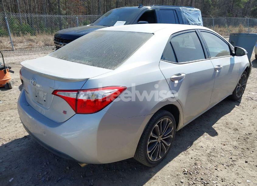 Photo 4 of 2015 Toyota Corolla S PLUS (VIN 2T1BURHE2FC244538)