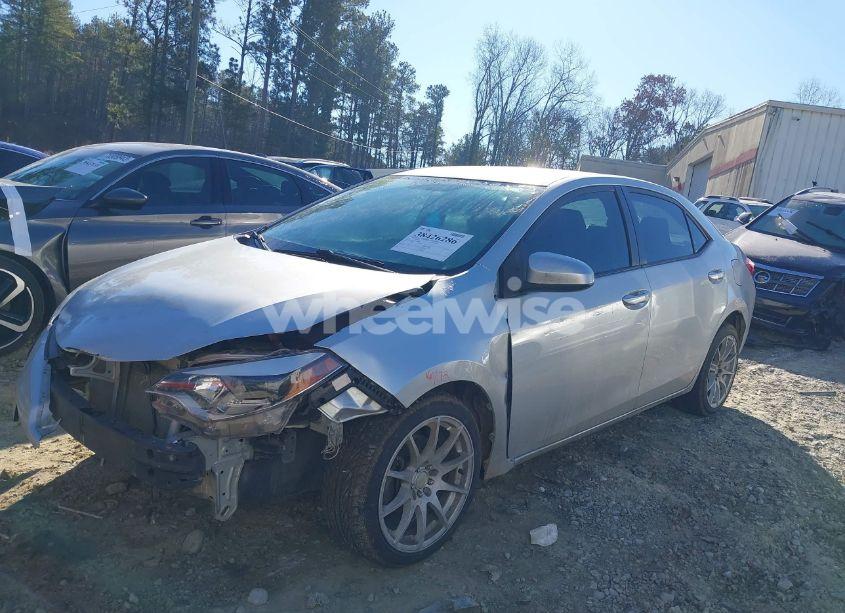 Photo 2 of 2015 Toyota Corolla LE (VIN 2T1BURHE2FC244863)