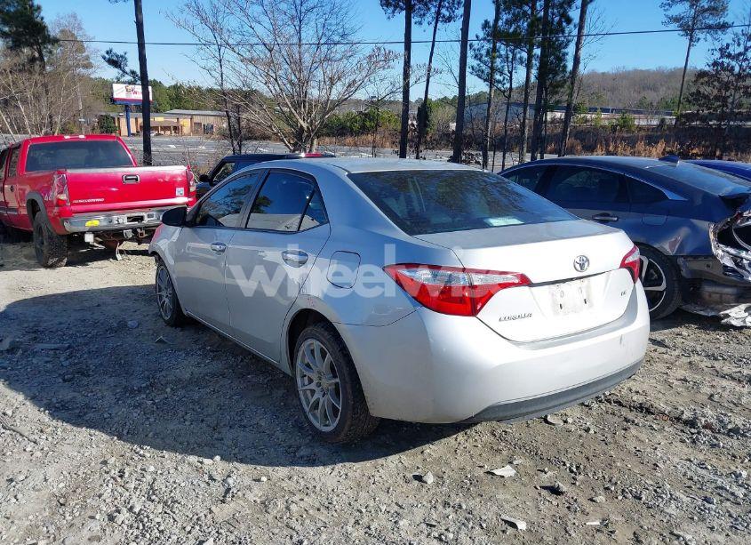 Photo 3 of 2015 Toyota Corolla LE (VIN 2T1BURHE2FC244863)