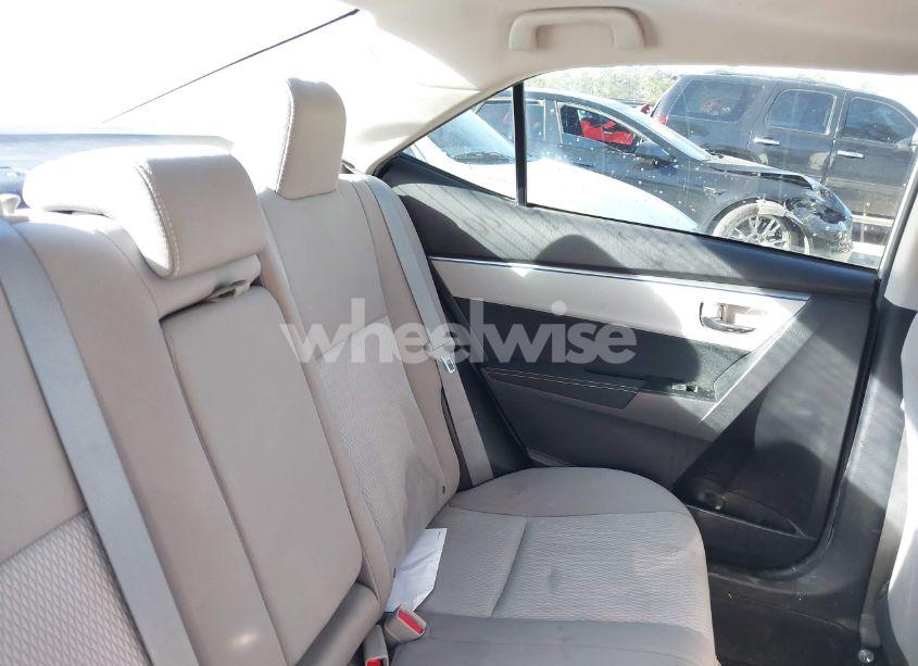 Photo 8 of 2015 Toyota Corolla LE (VIN 2T1BURHE2FC244863)