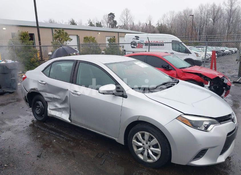 2015 Toyota Corolla LE (VIN 2T1BURHE2FC256608) main photo
