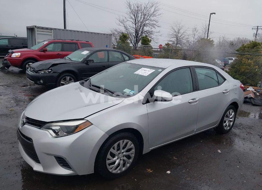 Photo 2 of 2015 Toyota Corolla LE (VIN 2T1BURHE2FC256608)