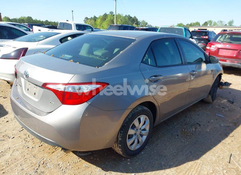 Photo 4 of 2015 Toyota Corolla LE (VIN 2T1BURHE2FC259458)